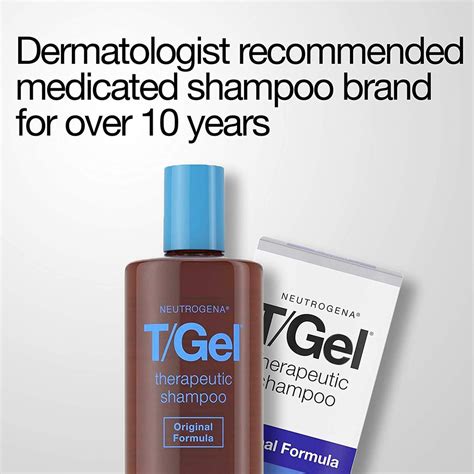 Neutrogena Tgel Therapeutic Shampoo Original Formula And Extra Strength