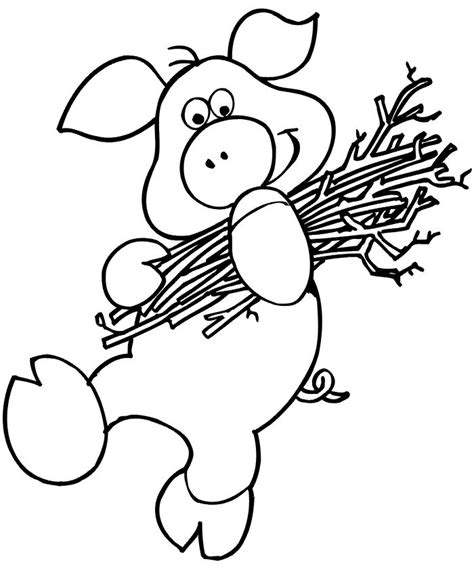 Then set out your preferred art material. Three Little Pigs Coloring Pages | ELS TRES PORQUETS ...