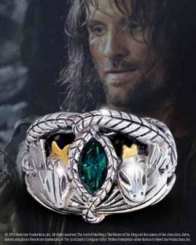 The Aragorn Ring Silver Nn9687 Replikyinfo