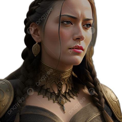 Beautiful Ai Generated Medieval Warrior Woman Beautiful Ai Generated Avatar Medieval Warrior