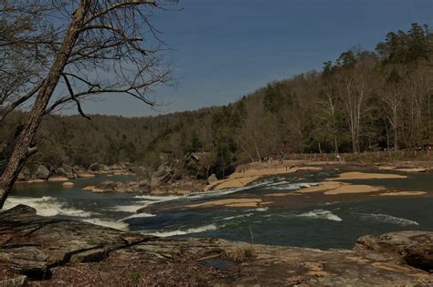 Nomadic Newfies: Eagle Falls Trail at Cumberland Falls State Park