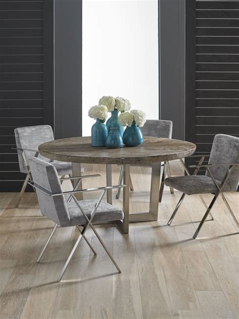 Grey Stone Round Dining Table From Our Origins Collection Greystone