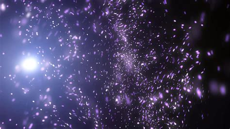 4k 💜 Purple Dust Particles 👉 2160p Cool Moving