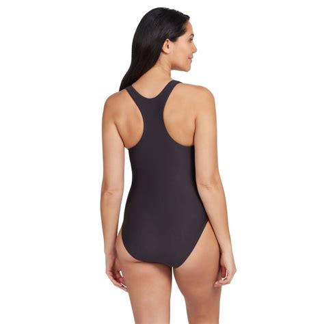 Zoggs Cottesloe Flyback Women Onepiece Swimsuit Black