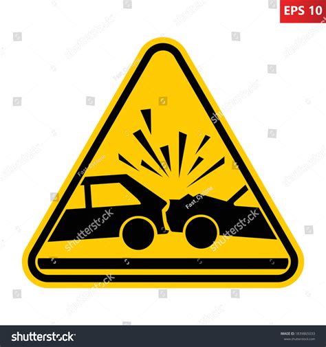 Accident Signs Images Stock Photos And Vectors Shutterstock