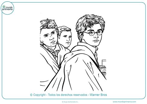 Dibujos De Harry Potter Para Colorear ⚡ Descargar E Imprimir