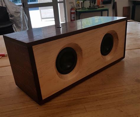 Recycled Timber Bluetooth Speaker 11 Steps With Pictures