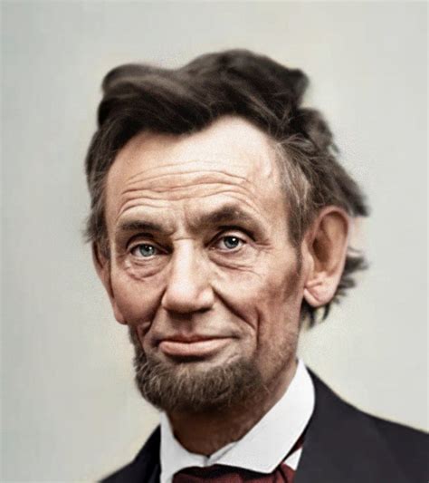 Abraham Lincoln Colorized Photograph Etsy