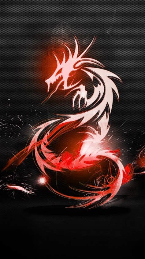 Red Dragon Iphone Wallpapers Wallpaper Cave