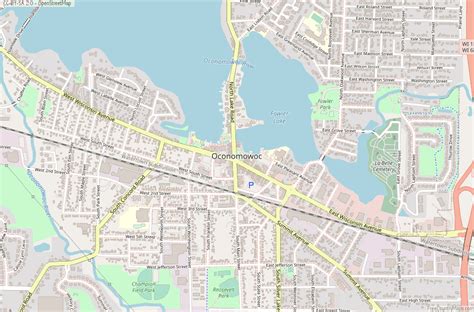 Oconomowoc Map United States Latitude And Longitude Free Maps