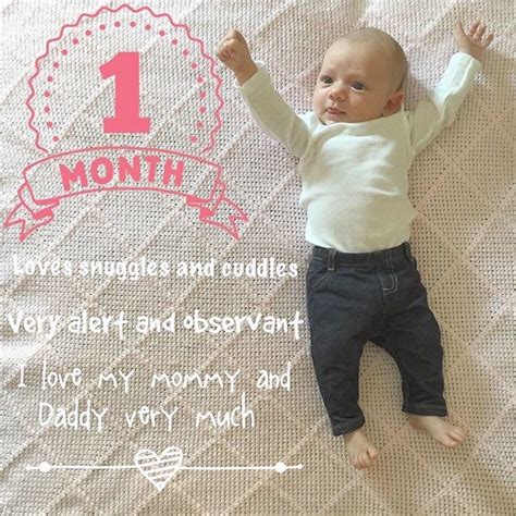 1 Month Old Baby Birthday Quotes Shortquotescc