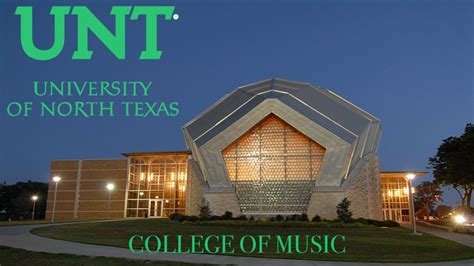 University Of North Texas Music Tadaeducation