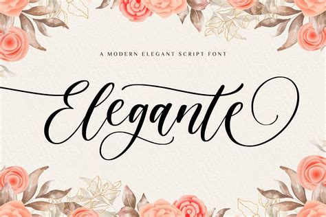 Elegante Modern Elegant Font By Balpirick Studio Thehungryjpeg