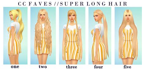 Super Long Hair Sims 4 Herejfiles