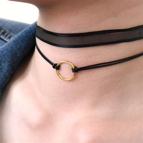 The Classic Circle Black Choker Is Here So Simple And Versatile With