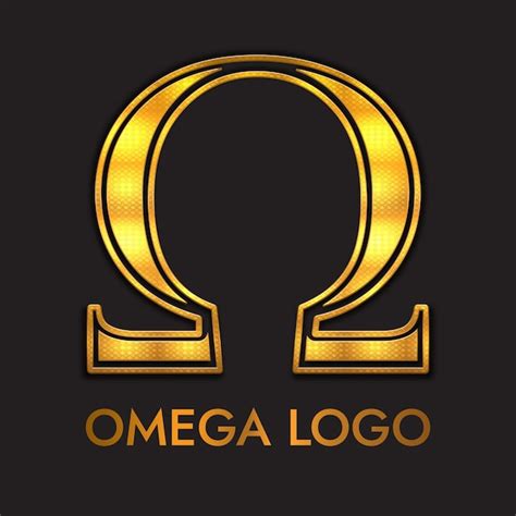 Premium Vector Luxury Omega Symbol Logo Template