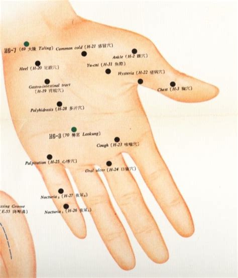 acupuncture points for fertility chart