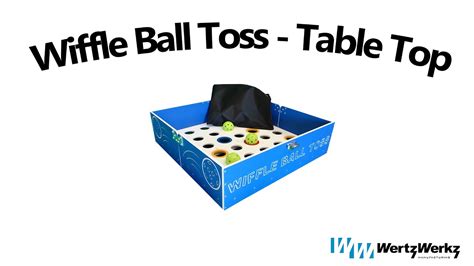 Wiffle Ball Toss Table Top Youtube