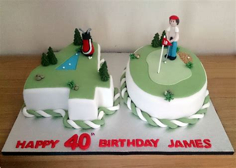 Find out how to make this 40th birthday cake that will delight your friends and family. Golfing Themed 40th Birthday Cake « Susie's Cakes