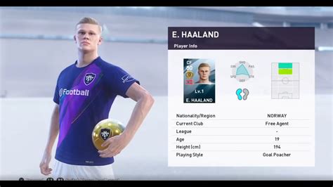 When erling haaland loses control. Erling Braut Haaland - eFootball PES 2020 - YouTube