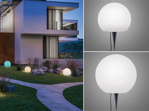 Exclusive LED Gartenleuchten Leuchtkugeln Dekokugeln für Garten Outdoor ...