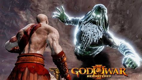 Zeus Vs Kratos Final Boss Fight God Of War 3 Remastered Gameplay