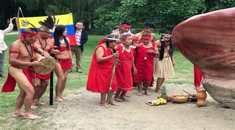 Indígenas Venezolanos Realizan Ritual De Sanación A La Piedra Kueka En Berlín Multimedia Telesur