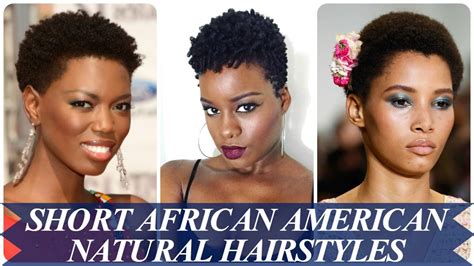 21 New Short Natural Hairstyles For African American Women Youtube