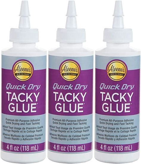 Amazonsmile Aleenes Quick Dry Tacky Glue 4 Fl Oz 3 Pack Multi
