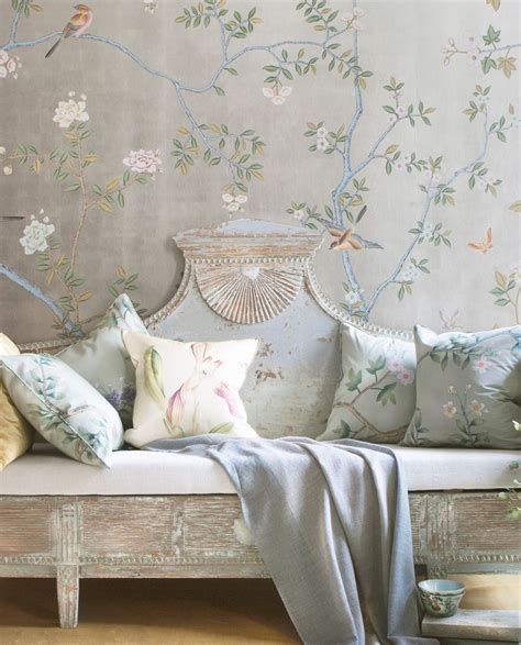 Hand Painted Wallpaper Chinoiserie Inspiration From You