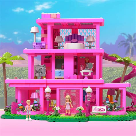 MEGA Barbie The Movie Replica DreamHouse Building Kit – Mattel Creations