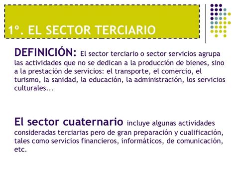 Tema 8 Sector Terciario