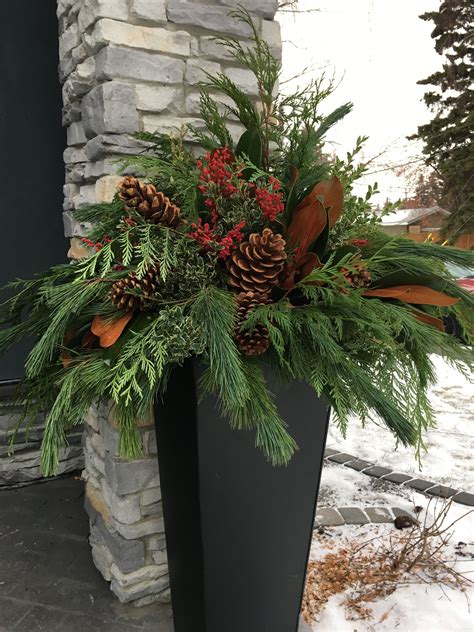Pin By Terry Powell On Christmas Containers Outdoor Christmas