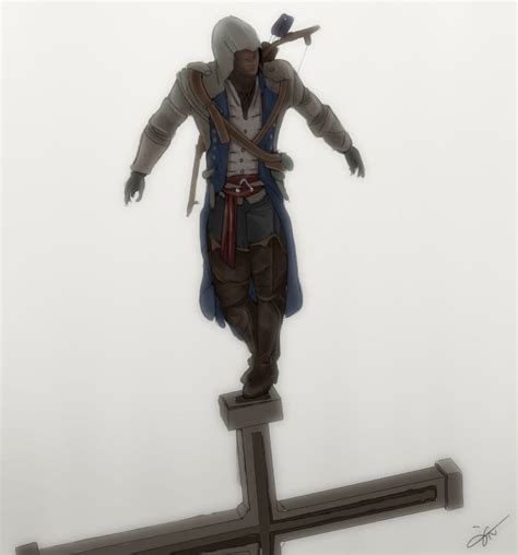 Connor Leap Of Faith By GretaMacedonio On DeviantArt Assassin S Creed
