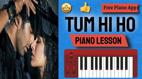 Tum Hi Ho Piano Lesson In Hindi Step By Step With Instructions Youtube