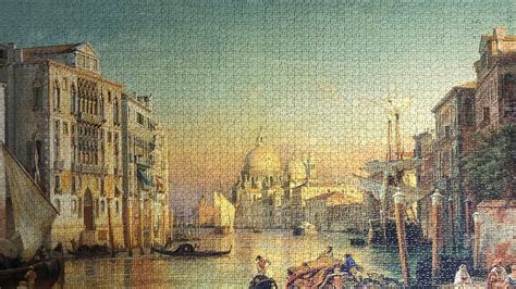 ravensburger the grand canal 3 000 piece puzzle time lapse youtube