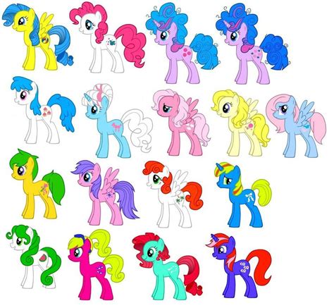 Mlp Fim Year 4 So Soft Ponies By Kaoshoneybun Pony My