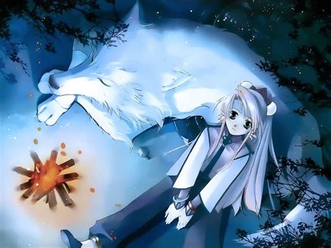 Anime Wolf Girl Wallpaper Wallpapersafari