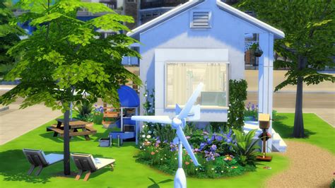 If you're building a tiny home in the sims 4, a good thing to remember is that building a diagonal structure although using roofs in this way does mean that the game will think that the interior of your home is outside, you don't need to worry about your sims getting too cold during the winter months. Tiny Home (Eco Lifestyle) - Sims 4 Speedbuild - YouTube