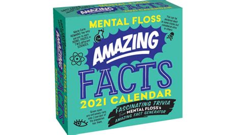 Order Mental Floss Amazing Facts Desk Calendar Mental Floss