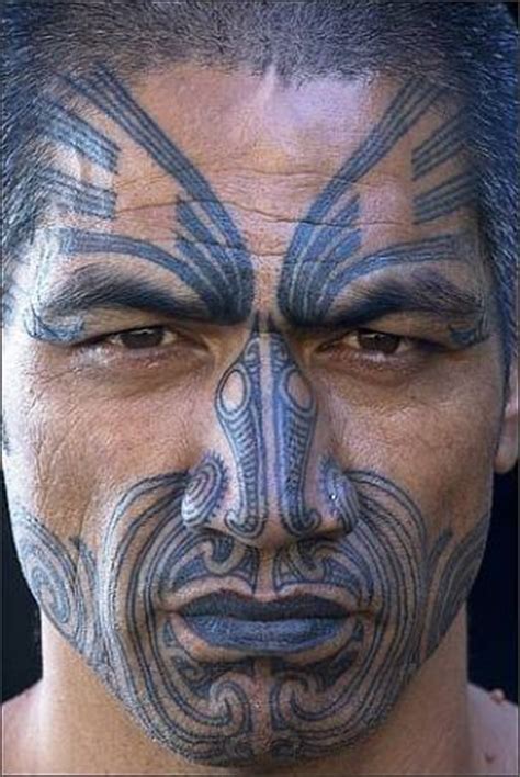 They give you a monstrous appearance and make you look very similar to a vicious demon like creature. traditional maori tattoo on face - Design of TattoosDesign ...