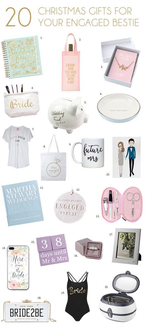 So great, in fact, that you can't get 'em just any ol' present. Engagement Gifts for Your Best Friend
