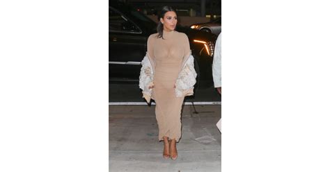 Kim Kardashians Sheer Dress In Miami Popsugar Fashion Photo 3