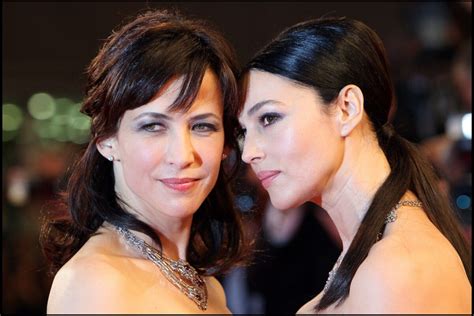 Photo Sophie Marceau et Monica Bellucci à Cannes le 16 mai 2009