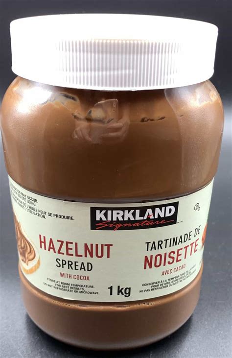 Kirkland Signature Hazelnut Chocolate Spread With Cocoa Pack Of Jars X