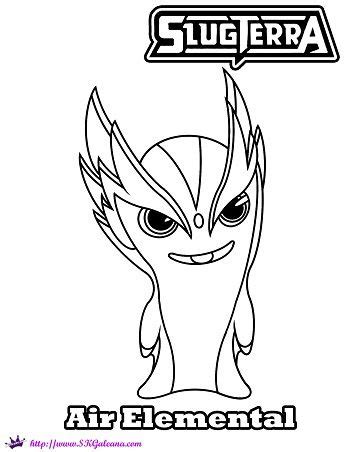 Slugterra Return Of The Elementals Coloring Pages