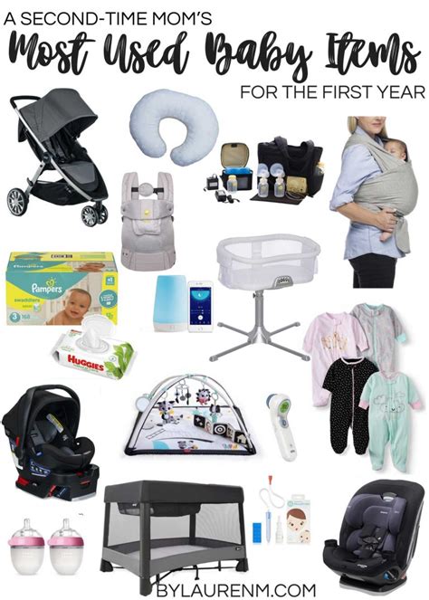 Most Used Baby Items From A Second Time Mom By Lauren M