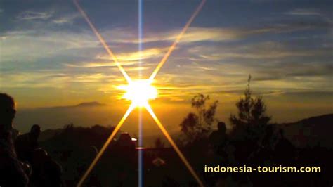 Feel The Exotic Sunset Over The Edge Of Mount Bromo East