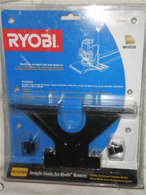 Read online or download owner's manuals and user guides for routers ryobi. Ryobi R161 R165 R175 R180 Router STRAIGHT GUIDE 6090080