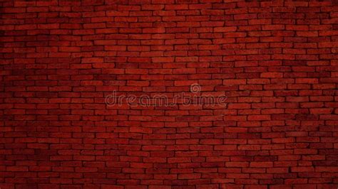 Old Dark Red Brick Wall Texture Weathered Stained Old Brick Background